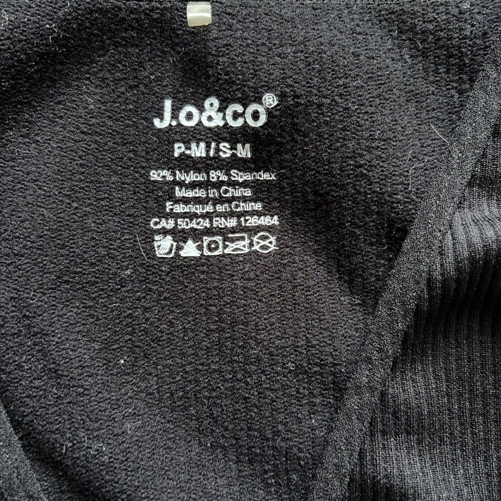Women's Black Ribbed Tank Top - Picture 2 of 2